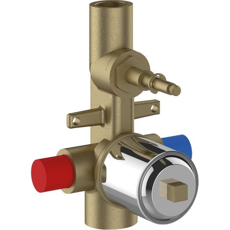 Corps Encastré Universel Pour Mitigeur De Douche 2 Voies (1/2)