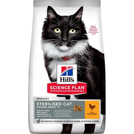 Hills Cat Science Plan Mature Adult Sterilizzato Pollo 7+ - Sacco 1,5 Kg -