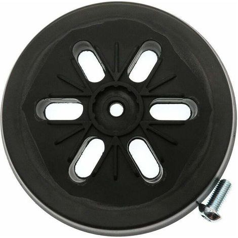 Plateau de ponçage pour ponceuse excentrique Bosch GEX 150 AC. PEX 15 AE. GEX 150 Turbo 150 mm avec vis.
