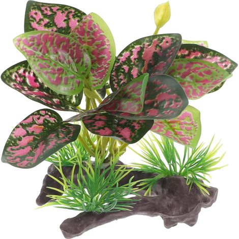 Realistic Artificial Aquarium Plant for Reptile Terrarium (1/5)