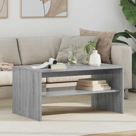 Couchtisch Graues Sonoma 80 x 50 x 40 cm Holzwerkstoff