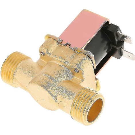 Électrovanne en laiton 12" CC 12 V normalement fermée de haute qualité pour la régulation de l'eau gx2024120521 (1/4)