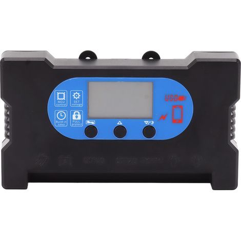 Panneau de contrôle solaire double USB Type C DC, Charge rapide, décharge, panneau 70A (1/5)