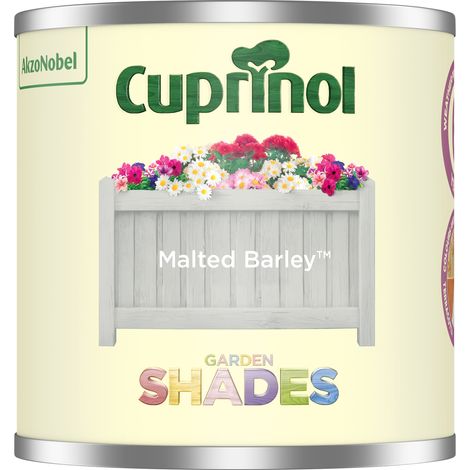 Cuprinol Garden Shades Tester Paint Pot - 125ml - Malted Barley