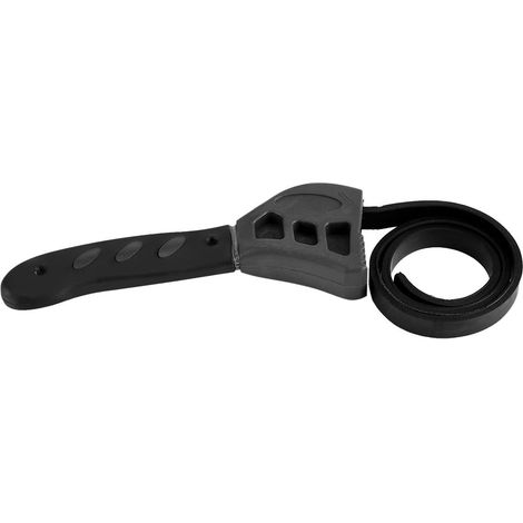 Clé à Sangle en Plastique de 500 Mm, Couvercles de Bocaux, Serrez, Desserrez, Outil de Plomberie, clé à Filtre à Huile Universelle, clé à Bande de (1/5)