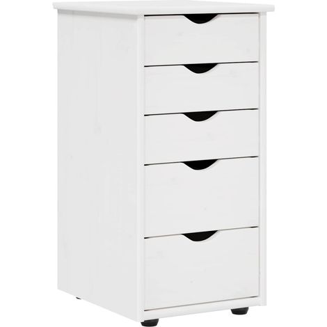 Armario 34 x 39 x 61,5 cm Madera de Pino Macizo vidaXL
