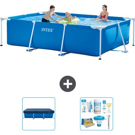 Rechteckiger Frame Pool - 300x200x75 cm - 3-teilig S22349 (1/3)