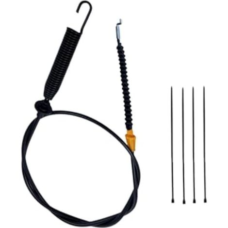 Pièce de rechange compatible 746-04173E Cable d'engagement de pont compatible avec Troy Bilt Pony Craftsman MTD Bolens Tondeuse à gazon tracteur Yard Machine Pièces de rechange 946 04173E 746-04173B 7 (1/5)