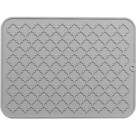 Tapis De Sechage Pour Assiettes - Résistant À La Chaleur Jusqu'à 120 °C - Anti-Dérapant - Pour Comptoir De Cuisine - 1 Pièce (1/5)