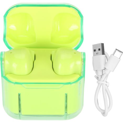 Écouteurs Traducteur Bluetooth 5.3 Sans Fil Temps Réel Multilingue 144 Langues pour Apprentissage Voyage Vert (1/5)