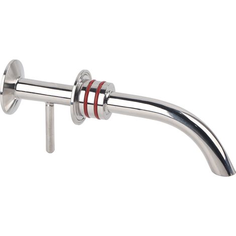 Accessoires de bras de rayonnage de fermenteur en acier inoxydable 304, 2 pouces, avec doubles joints toriques