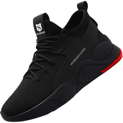 Chaussures de Sécurité Hommes Femmes Légère Basket Securite Confortable Antidérapante Chaussures de Travail Respirantes (1/5)