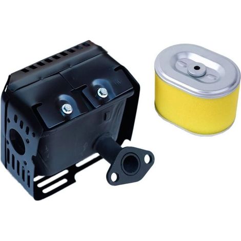 Silencieux d'échappement avec filtre à air pour moteur Honda GX160 5,5 CV GX200 6,5 CV, pompe à eau pour générateur