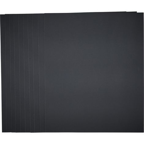 Wet and Dry Sanding Sheets, 230 x 280mm, 600 Grit (Pack of 10) (37786) (1/5)