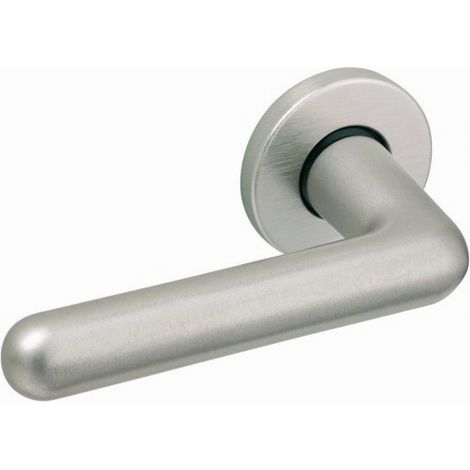 Doppel Türdrücker Golf 1322 BEZAULT Silber Rosette Ø48 - 0153023