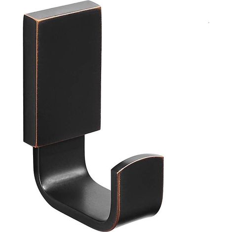Wandhaken aus Messing, einfacher Haken für Handtücher, für Badezimmer, Küche oder Garage, quadratischer Haken für Bademantel, Mantel oder Hut.