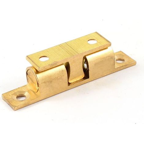 Schranktür Messing Double Ball Catch 66mm Länge Goldton (31d9b8bb8ebf1f6dbf2cb71e0fae7305) (1/2)