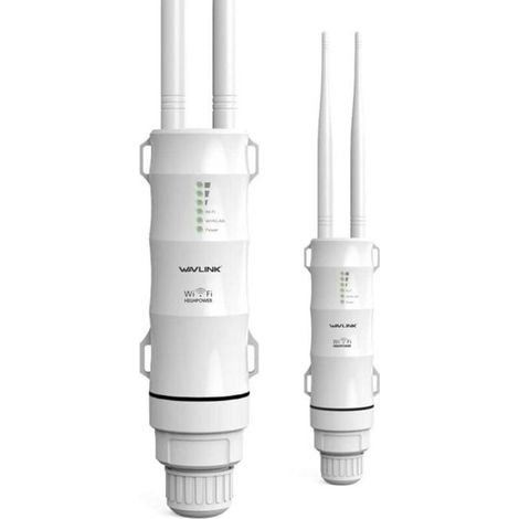 Powerful Outdoor WiFi Amplifier/WiFi Repeater Supports PoE/Dual Band 2.4+5G/2 Long Range WiFi Antennas (1/4)