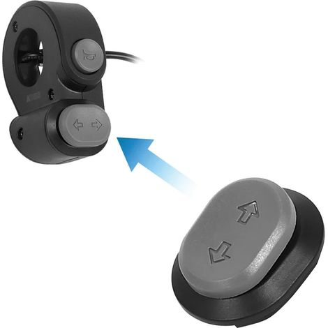 The turn signal button is compatible with Ninebot Max G2/E2 Pro/F2/F2 PRO electric scooters.