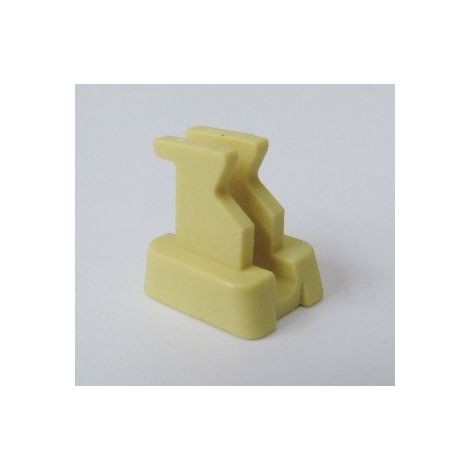 Couverture protectrice sans conducteur jaune (à l'unité) pour bornes de puissance de 35mm² Wago
