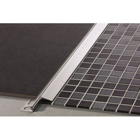 Profilé de transition RENO-V Alu anodisé mat  SCHLUTER  1 mètre - 20 mm