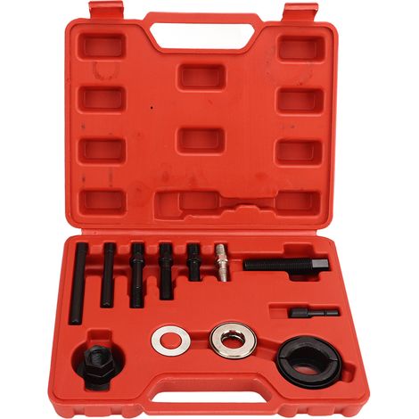 Ortviai Kit d’arrachage et de montage de poulie de direction assistée VT01041 en acier au carbone, universel pour moteurs (1/5)