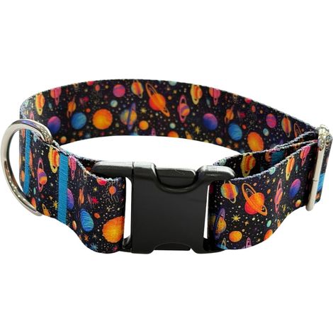 Collar para perro, 4 cm de ancho, con hebilla Kosmos, cierre Collar para perro, 4 cm de ancho, con hebilla Kosmos, cierre M: 30-45 cm (1/4)