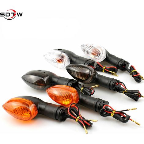 Clignotants compatibles Yamaha R1, R6, XJ6, FZ1, FZ6, FZ8, MT07, MT09 (1/5)