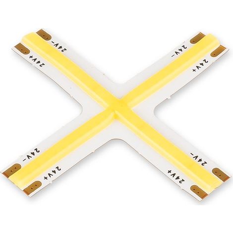 COB Kaltweiß LED Streifen Kreuz-Verbinder 24V CRI90 480LED/m 6500K