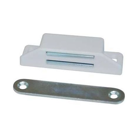 CHIUSURA MAGNETICA mm 19 x 65 bianco