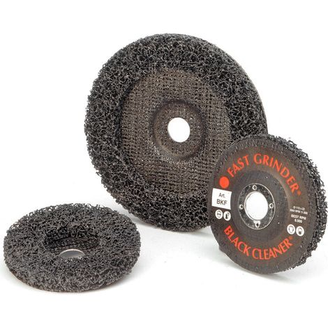 Black Cleaner su fibra per smerigliatrici angolari - Rosver - BKF D.115x22 10 pz