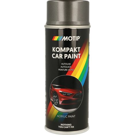 PEINTURE ACRYLIQUE KOMPAKT 51073 GRIS METALLISE 400ML MOTIP