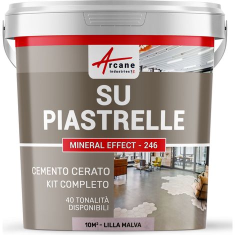 Microcemento su piastrelle - 10 m² (in 2 strati) Lilla Malva - ARCANE INDUSTRIES