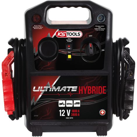KS Tools - Booster hybride 1800 A au démarrage - 550.1870