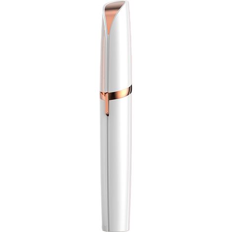 Epilateur Sourcils Rechargeable - Tête Précision pour Sourcils Visage Lèvres Nez - Sans Douleur - Batterie Intégrée Ni-Cd AAA - 1 Pièce (1/5)