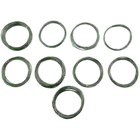 rouleaux de fil de palissage en aluminium anodisé pour bonsaï, disponibles en 3 diamètres (1,0 mm, 1,5 mm et 2,0 mm). (1/5)