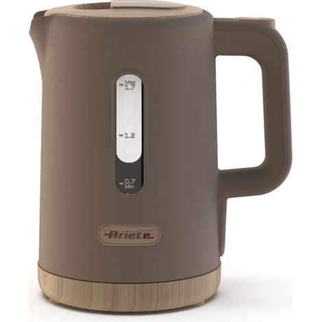 Ariete ARI-2846-TP Wasserkocher 1,7 l 2200 W Grau, Holz (1/5)