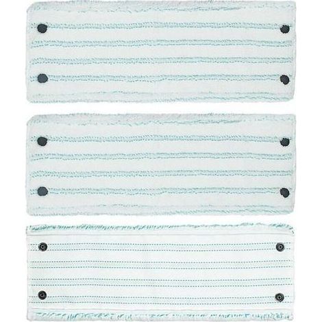 Balais Serpillères de Rechange, Serpillères en Microfibre pour Leifheit Clean Twist M Micro Duo Têtes de Recharge de Vadrouille Chiffon 3 Pièces (1/5)