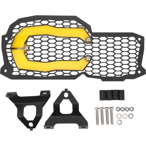 Scheinwerferschutzabdeckung aus Edelstahl, modern, langlebig, für F800GS, F650GS, F700GS und F800R, gelb (1/5)