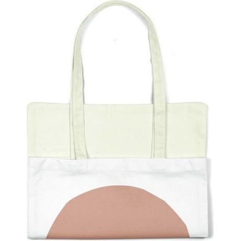 Sac Shopping - Coton - 34 x 40 cm - Beige - 1 Pièce (1/4)