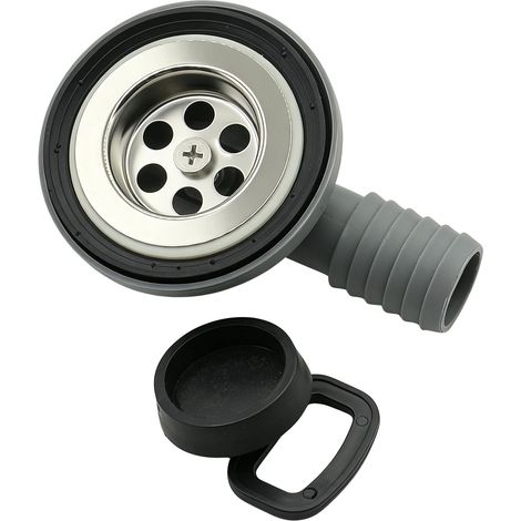 Filtre de Vidange du Lavabo pour caravane camping-car bateau Bonde pour évier, garniture de vidange d’évier (1/5)