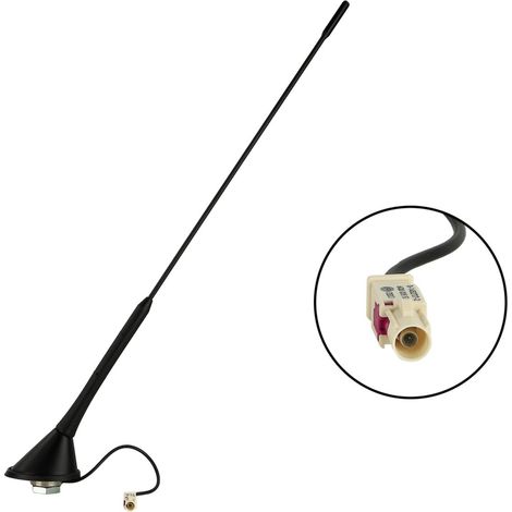 Antenne de toit AM-FM inclination 60 degres passive - Prise Fakra Male