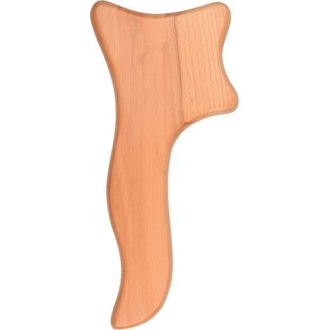 Outil de massage anti-cellulite Gua Sha, outil de massage en bois en forme de hache pour raffermir la peau et prendre soin du corps-AquaForge (1/5)