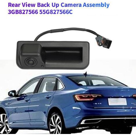 3GB827566 55G827566C convient aux caméras de recul des Volkswagen Passat/Sagitar/Tayron. (1/4)