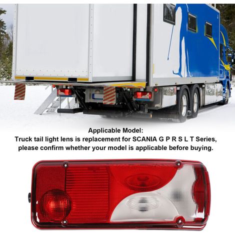 Pare-choc Arrière Feu Camion ManoMano Scania G P R S L T Séries Droit Sans Ampoule (81252256060) (1/5)