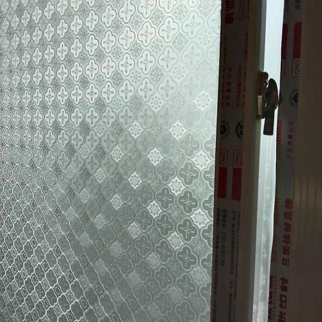film Fenetre Anti Regard 45x200cm Adhsif Film Electrostatique Vitre Motif Begonia Film Dpoli Pour Vitres Opaque Protection Uv Pour Bureau Chambre (1/5)