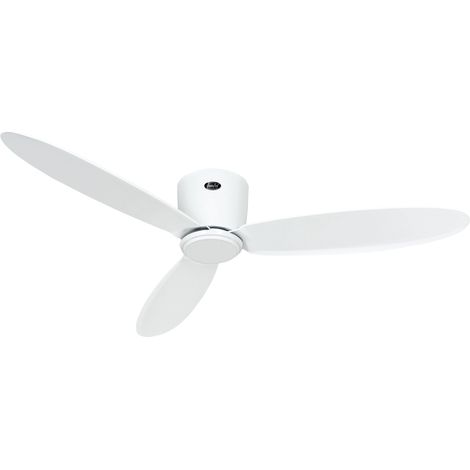 ECO PLANO 132, Ventilator ohne Licht, CasaFan - Colore Pale: Bianco - Corpo: Bianco (1/5)