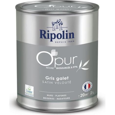 Ripolin O'PUR Innenfarbe Grau Kies 2 Liter
