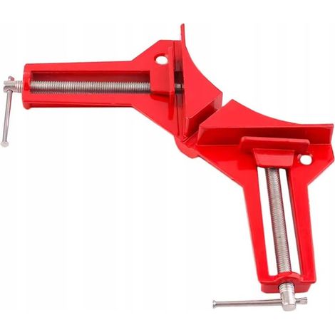 Tornillos de banco angulares para carpintero con mango de metal, 4 piezas DA158