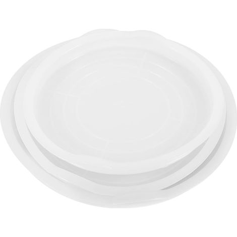 APEX Couvercles pour Bols Mélangeurs à Pâte à Œufs 16 18 20 CM 3pc en Plastique Solide Protection Anti-Poussière pour Usage Quotidien (1/5)